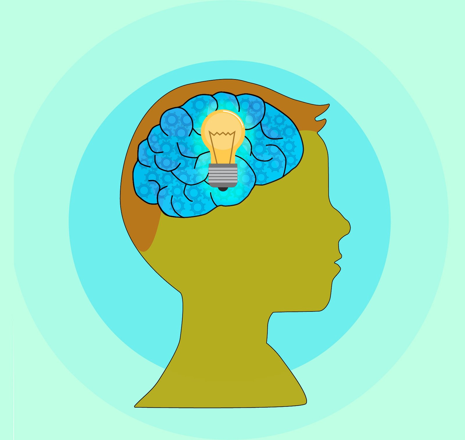 Illustration representing ABA and learning